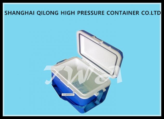 耐久白い上および青い氷のクーラー箱強い負荷軸受け容量のプラスチック クーラー箱