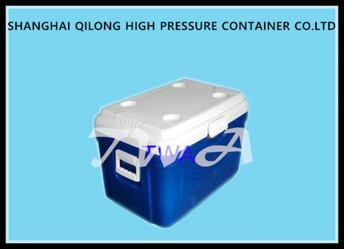 16L HS713Cの氷のクーラー箱の白い上およびブルー ボックス380×250×346 Mm