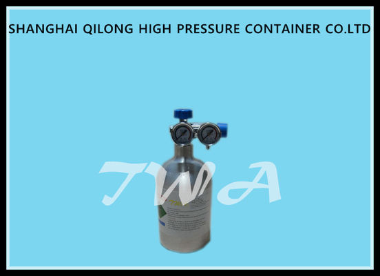 中国 医療、0.375 リットル圧縮酸素タンクの安全アルミ シリンダー サプライヤー