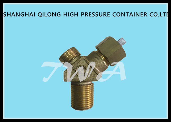 真鍮の酸素ボンベ弁調節可能な圧力安全弁CGA200
