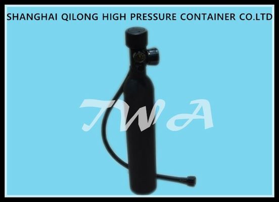 中国 GB EN ISOのスキューバ ダイビングの小さい酸素タンク1.45Lの鋼鉄ダイビング シリンダー サプライヤー